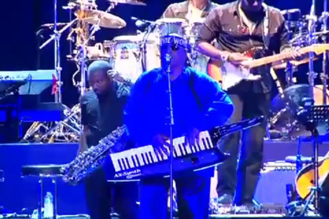 Stevie Wonder'dan muhteşem konser