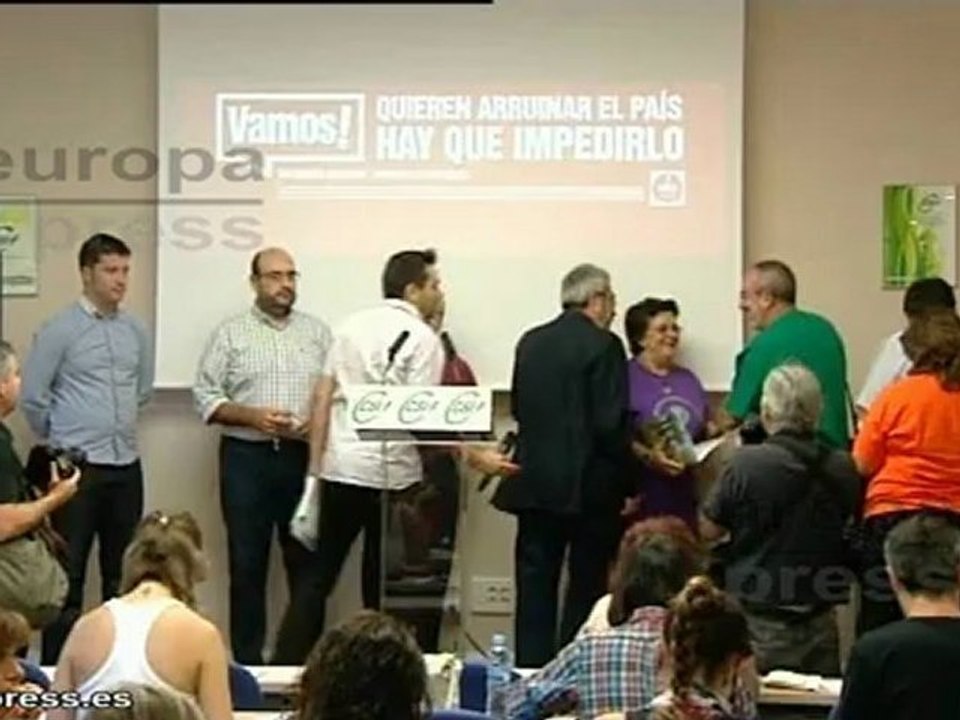 Sindicatos advierten a Rajoy de otra huelga general