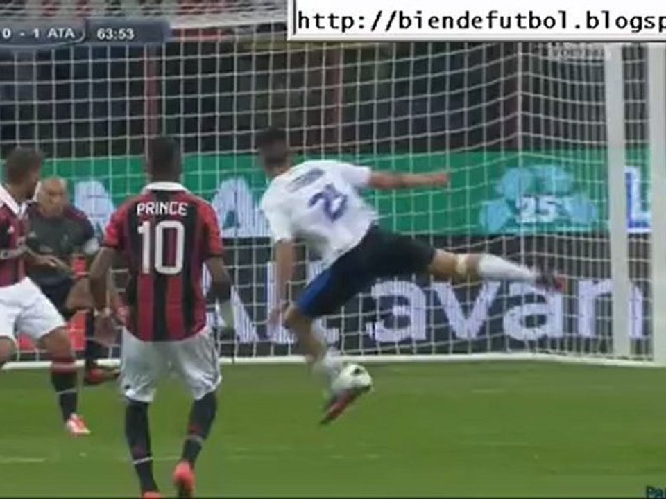Milan vs Atalanta 0-1 Cigarini