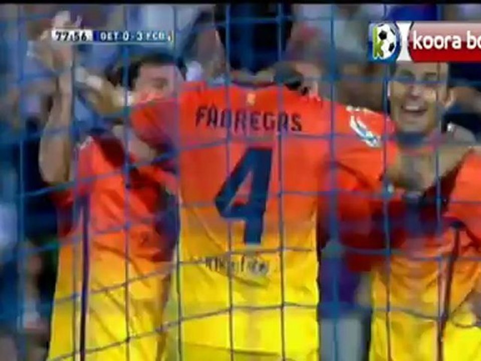 اهداف برشلونه 4 × 1 خيتافى : دورى 2012/2013