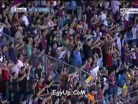هدف برشلونه الثانى فى مرمى خيتافى
