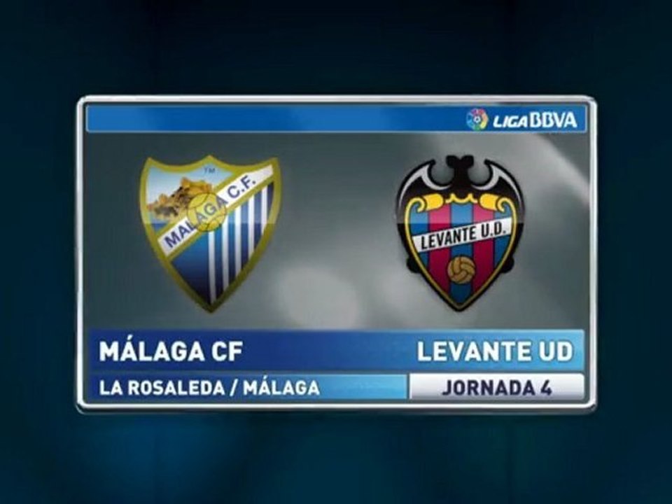 Málaga 3 Levante 1