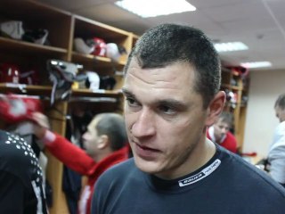 Андрей Шефер после игры с Амуром