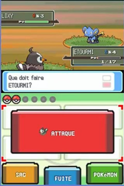 Walkthrough pokemon platine 02- Premieres captures