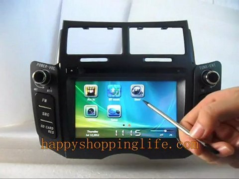 Toyota Yairs DVD Navigation TV, Toyota Yaris Radio DVD GPS