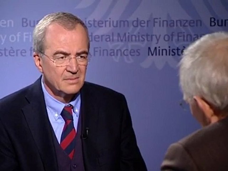 Journal Interview mit Wolfgang Schäuble, Bundesfinanzminister | Journal Interview