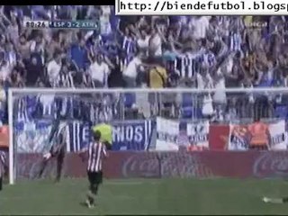 La liga: Espanyol vs Athletic 3-2 Gol de Longo