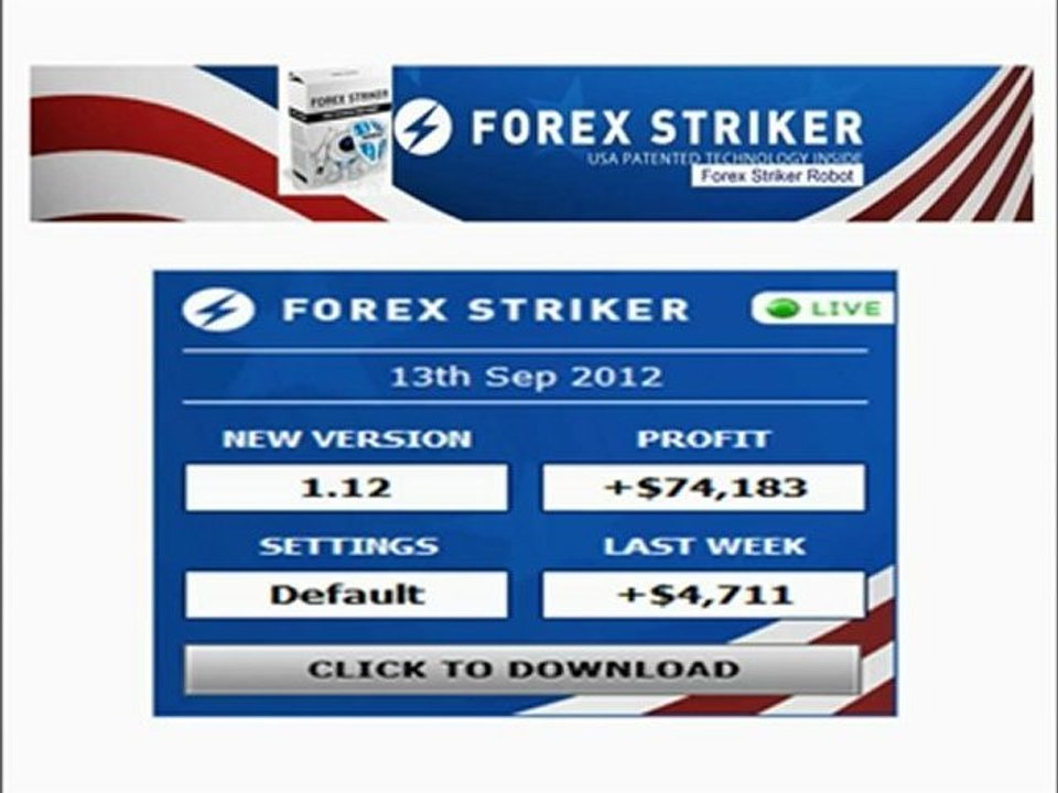Forex Striker Cash Back