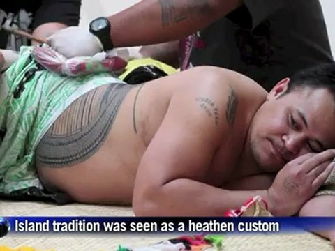 Cook Islands rediscover the lost art of Pacific tattoo