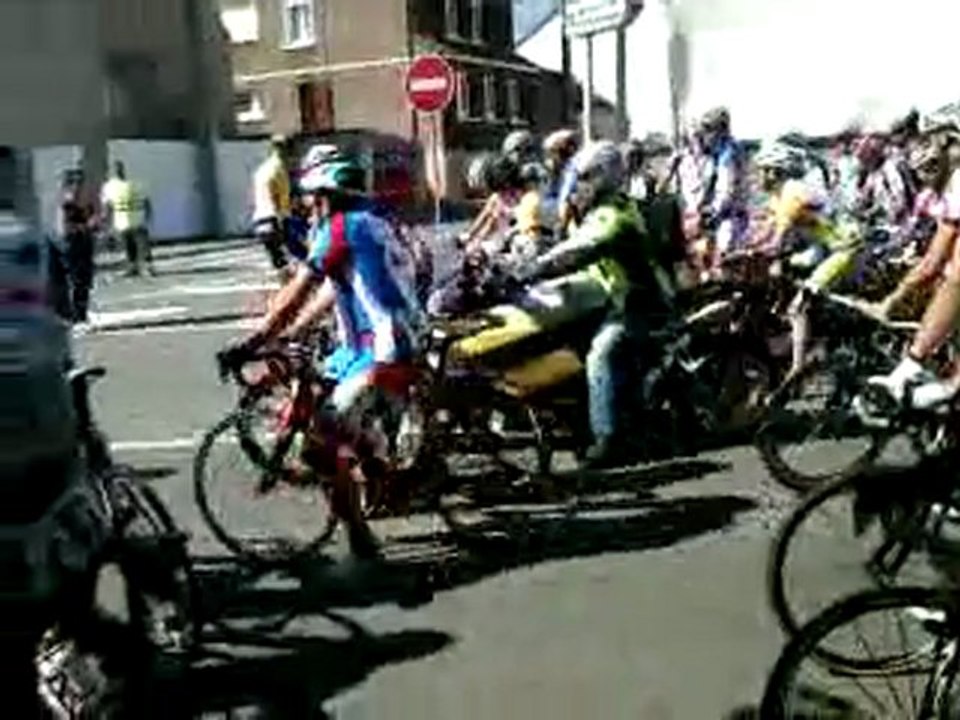 Départ 4ième étape de la Ronde Sud Bourgogne 2012