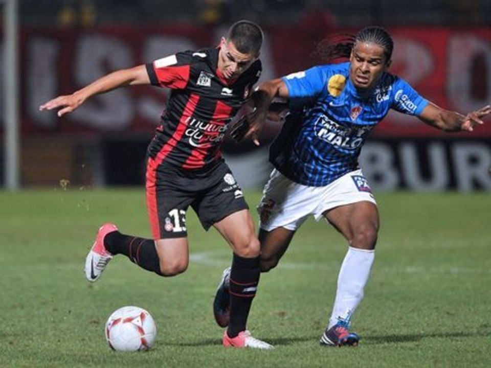 OGC Nice (OGCN) - Stade Brestois 29 (SB29) Le résumé du match (5ème journée) - saison 2012/2013