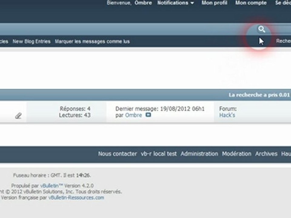 champ de recherche comme sur apple.com