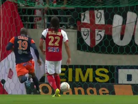 But Rémy CABELLA (55ème) - Stade de Reims - Montpellier Hérault SC (3-1) - saison 2012/2013