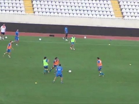 ΑΠΟΕΛ-Δόξα προθέρμανση ΑΠΟΕΛ