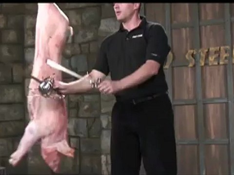 Ribbed Shell Swept Hilt Rapier _ Dagger _ Cold Steel Swords