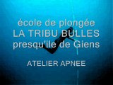 apnée tribu bulles