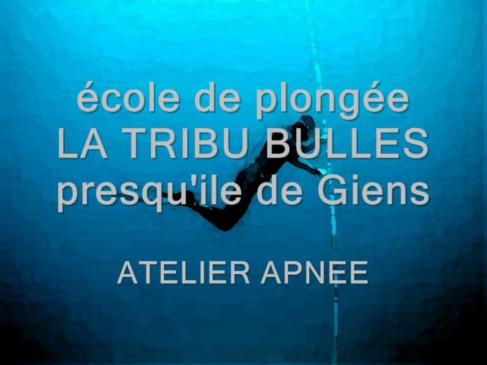 apnée tribu bulles