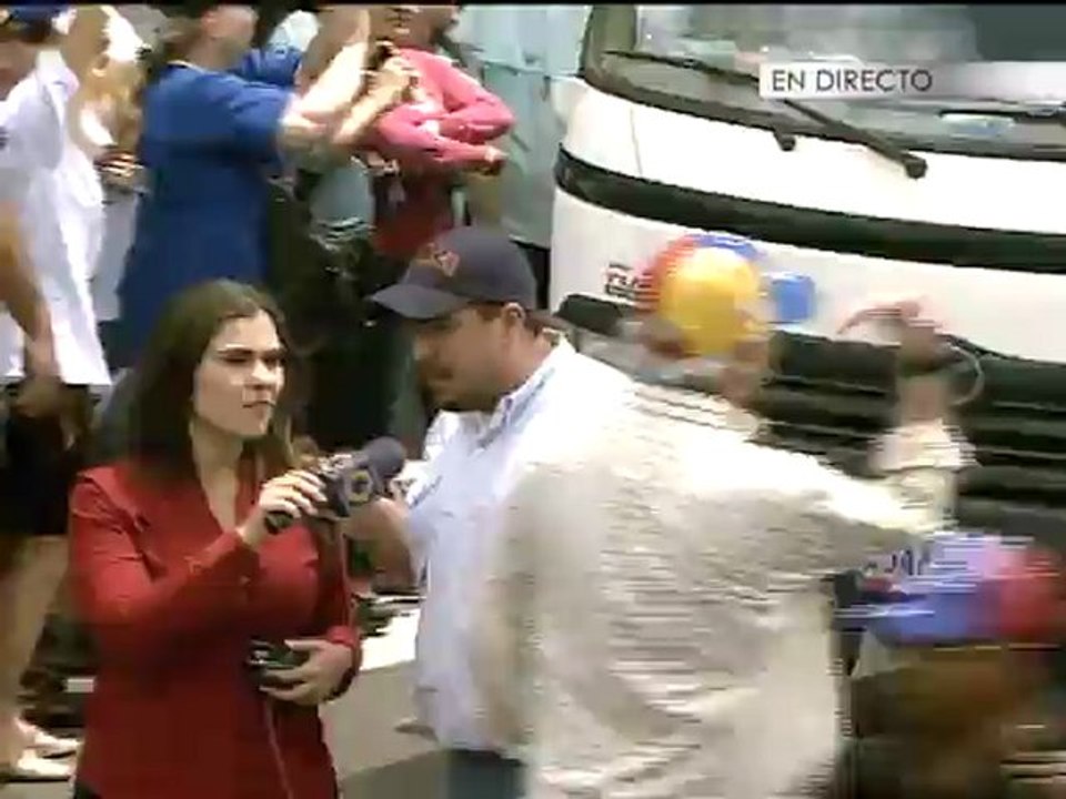 Ruta que seguirá la caravana de Capriles