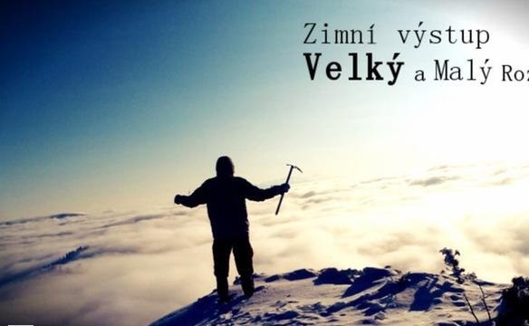 Winter climbing on Velký Rozsutec - Slovakia (Zimní výstup na Velký Rozsutec - Malá Fatra )