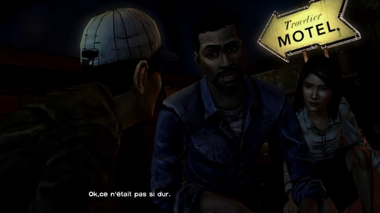 Walkthrough The Walking Dead Episode 1 Un nouveau jour 3 . Le temps des choix ... ( fin de l'épisode 1 )