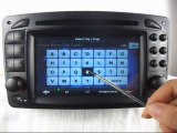 Custom Stereo for Mercedes Benz C208 W208 Car GPS Navigation Radio DVD Bluetooth TV