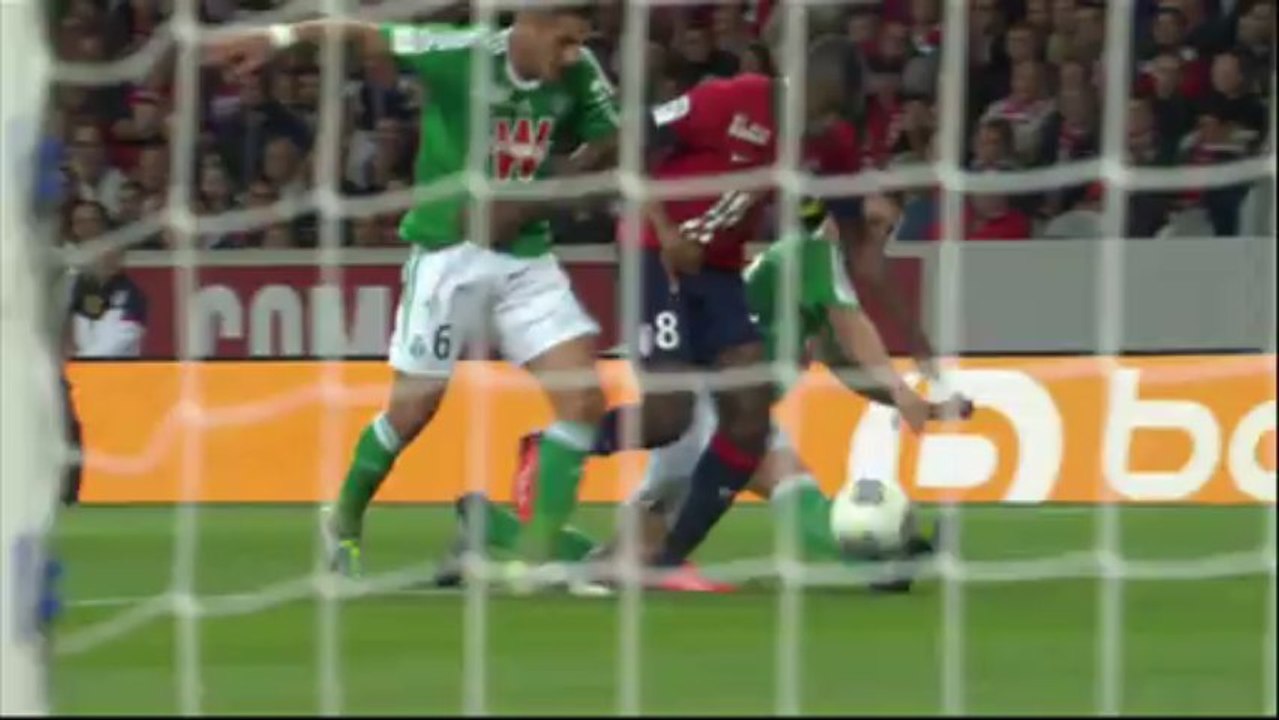 But Salomon KALOU (37ème pen) - LOSC Lille - AS Saint-Etienne (1-0) - 2013/2014