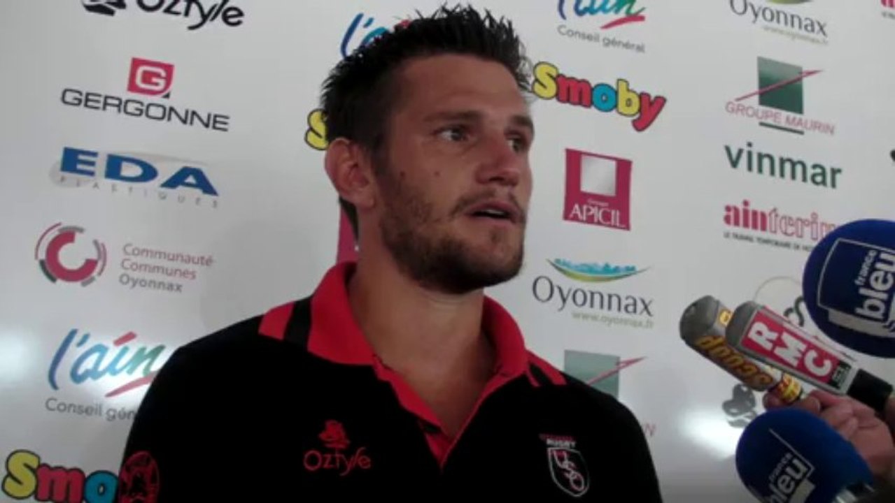 Rugby Top 14 - Florian Denos réagit après USO - Clermont