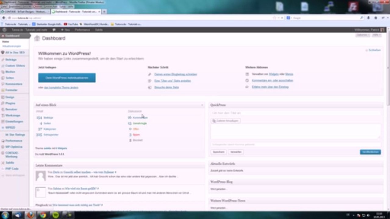 Tutorial - In Text Werbung auf Wordpress - So gehts(1080p_VP8-Vorbis)