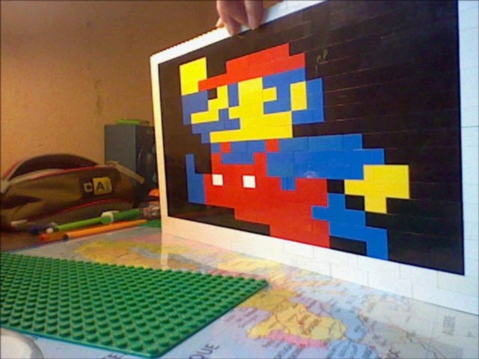 lego mosaïque mario