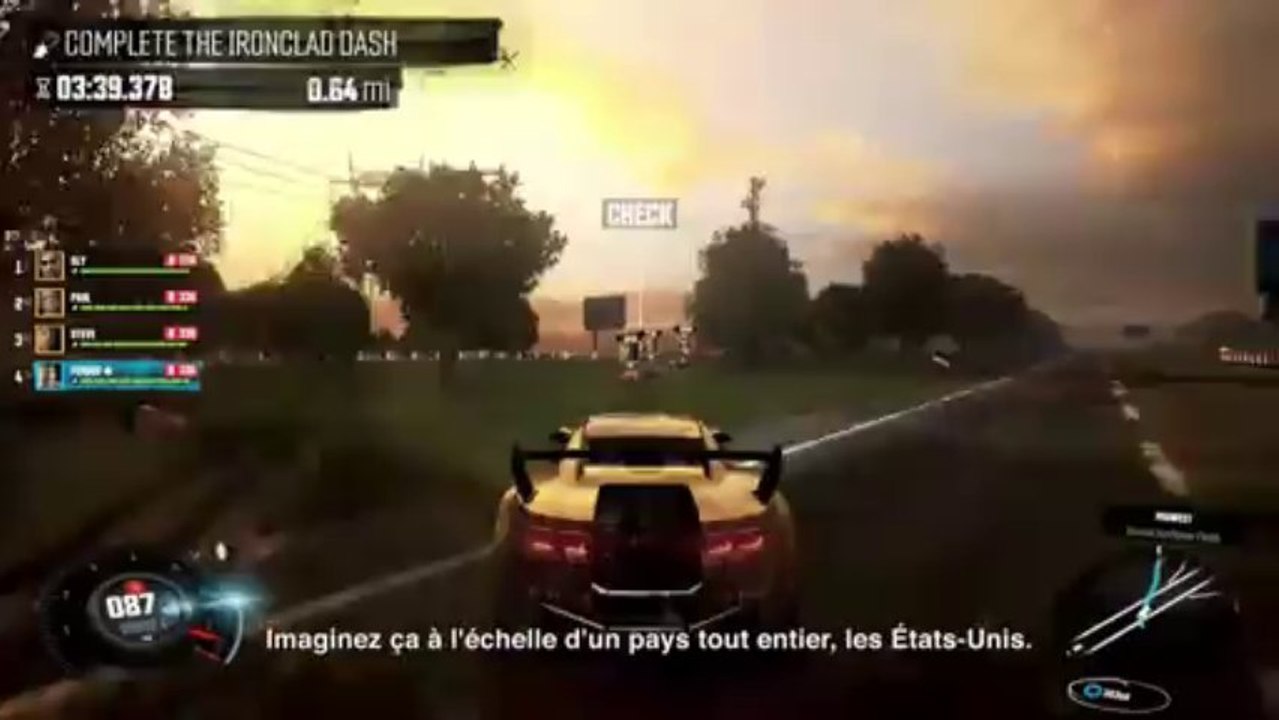 The Crew PS4 GAMESCOM 2013 WALKTHROUGH
