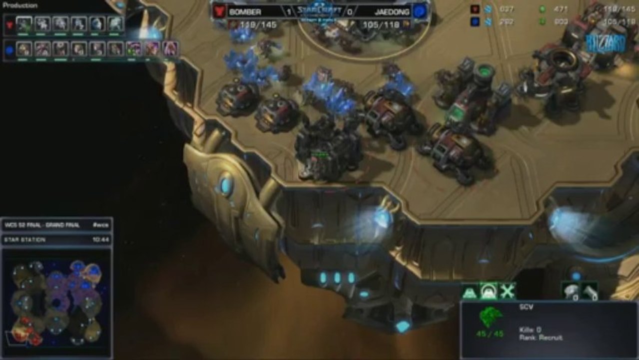 Jaedong vs Bomber - Game 2 - WCS 2013 Season 2 Finals - Grand Final - Starcraft 2