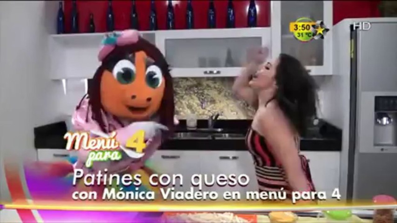 Menu para 4 (Patines con queso)
