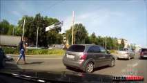 Accidents et road rage russe 8