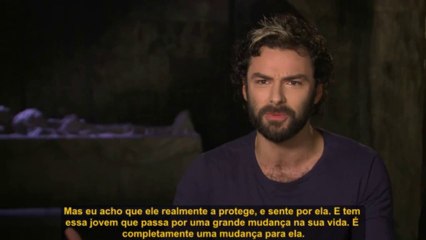 Aidan Turner fala sobre seu personagem.