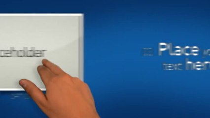 Corporate tablet slideshow and menu interface - After Effects Template