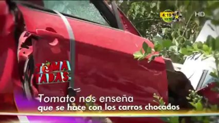 Tomatadas (Coches Chocados)