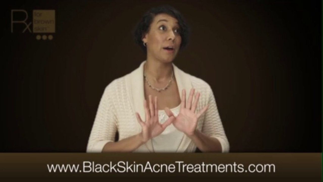 The Best Acne Treatment For Black Skin- RX for Brown Skin