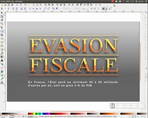 Tuto Inkscape : Effet texte