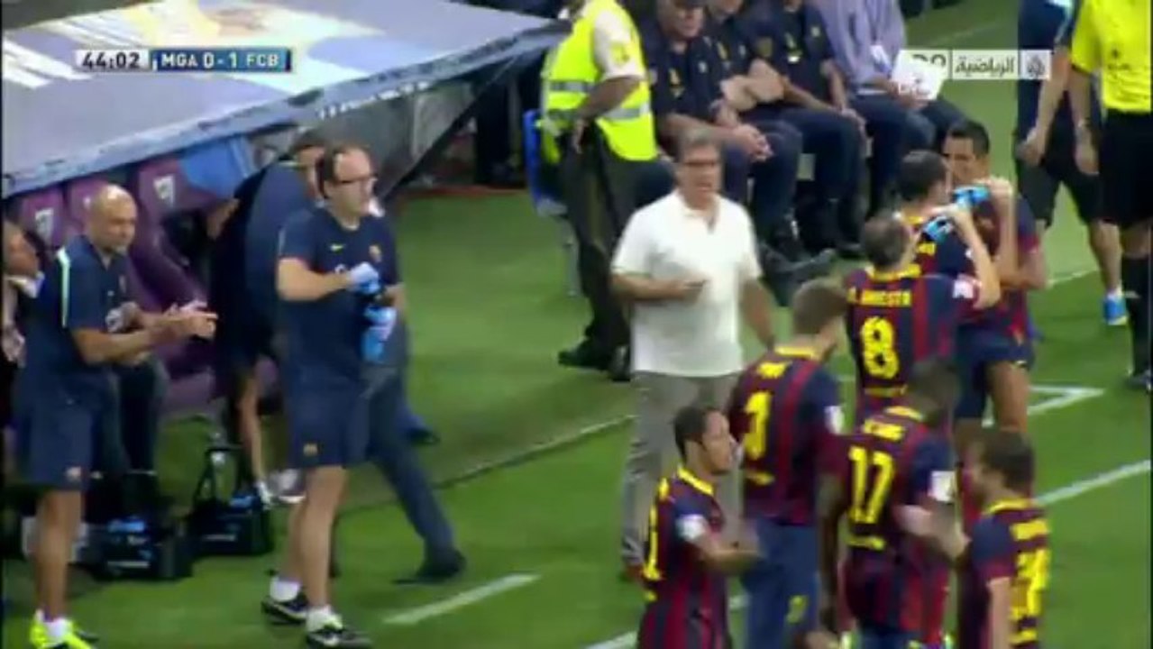 Malaga 0-1 Barcelona tvgoals.net