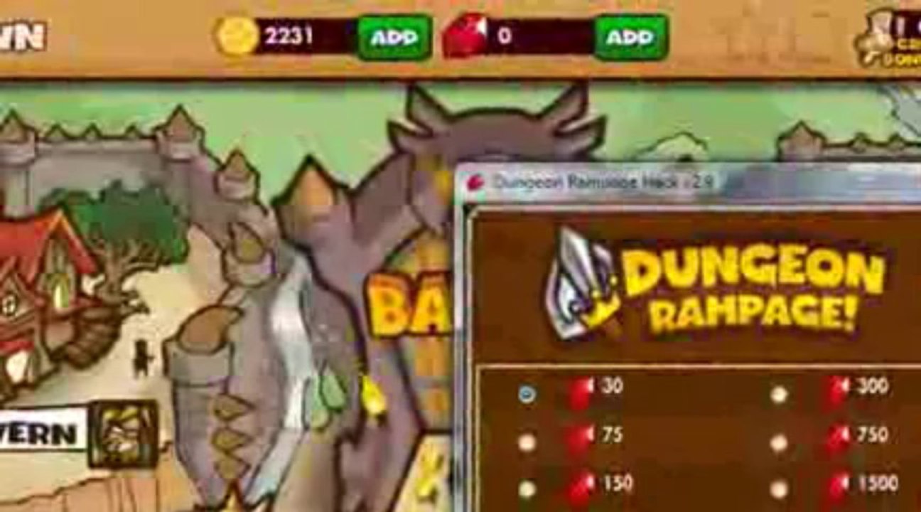 ▶ Dungeon Rampage Hack | Cheat [FREE Download] September - October 2013 Update