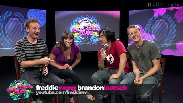 Freddie Wong Shoots terrorists, puppies, and Lindsey Harbert on The Real Cool Club