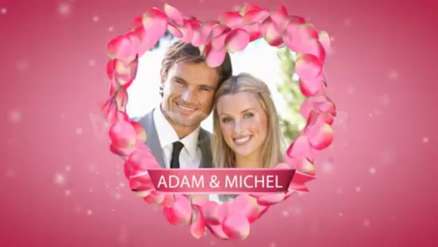 Heart of petals - Wedding opener - After Effects Template