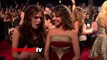 Sarah Hyland and Zoey Deutch Interview http://www.maximotv.com 2013 MTV Music AWARDS Red Carpet Arrivals NYC August 25, 2013
