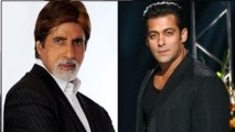 Amitabh Bachchan Congratulate Salman Khan For Completing 25 Years In Bollywood !