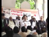 Agha Murtaza Pooya's speech on the Day of  Inhidam e Jannat al Baqi@ Mughal pora Lahore clip 3