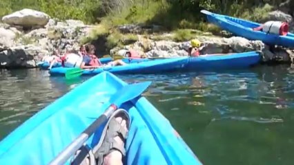 Descente des gorges de l'Ardèche aout 2013