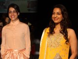 Juhi And Genelia At Lakme Fashion Week Day 2