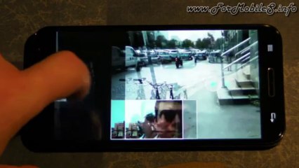 LG Optimus G Pro - Demo camera UI