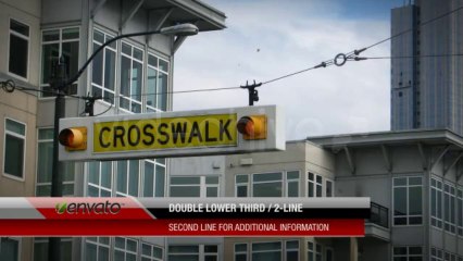 Simple Lower thirds Pack - After Effects Template