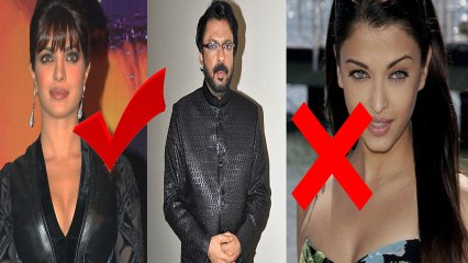 Pariyanka Replaces Ashwariya  In Ram leela